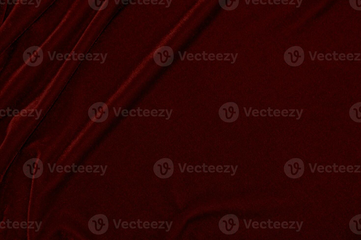 red velvet fabric texture used as background. Empty red fabric background of soft and smooth textile material. There is space for text... photo