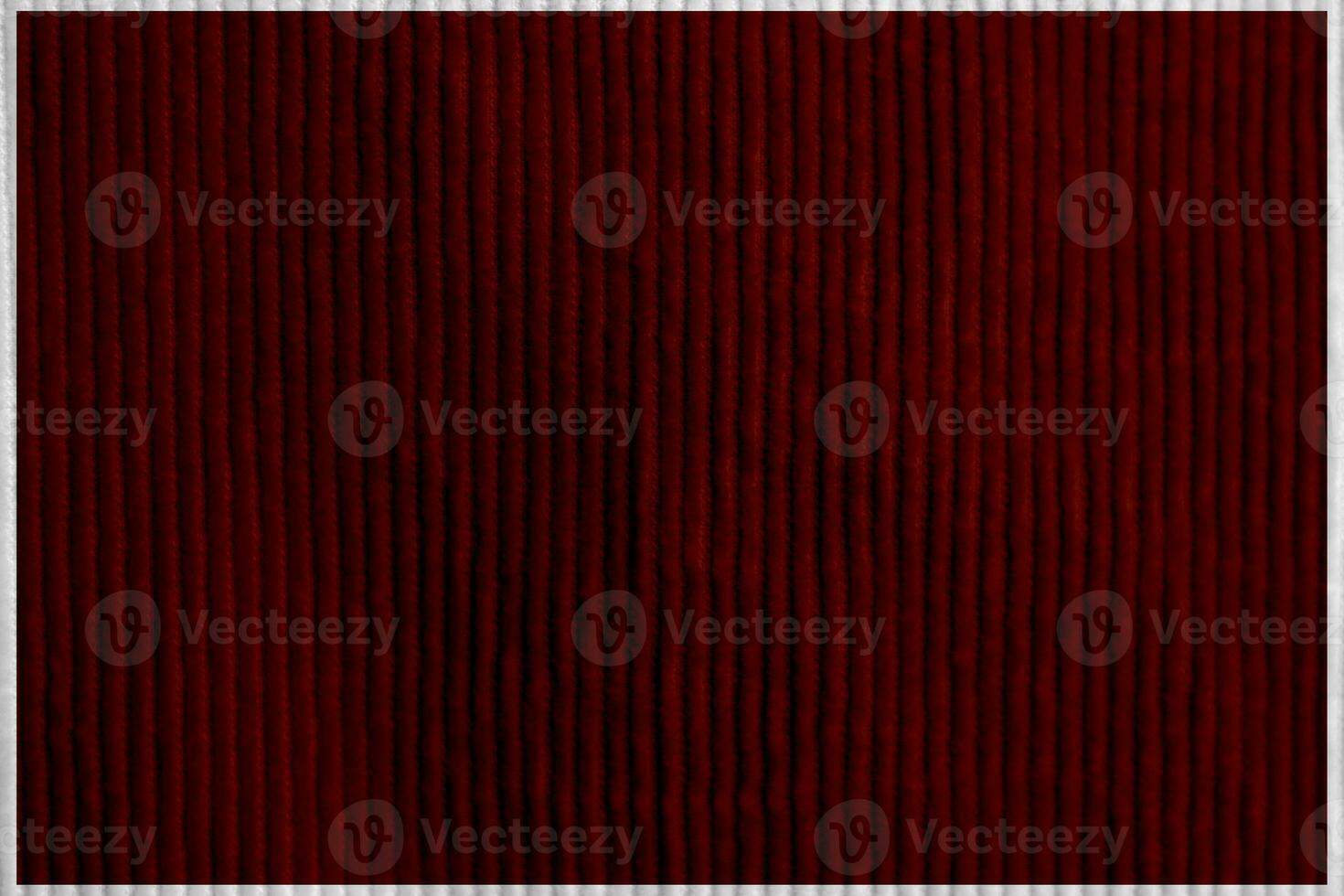 red corduroy fabric texture used as background. clean fabric background of soft and smooth textile material. cloth, velvet, .luxury scarlet tone for silk. photo