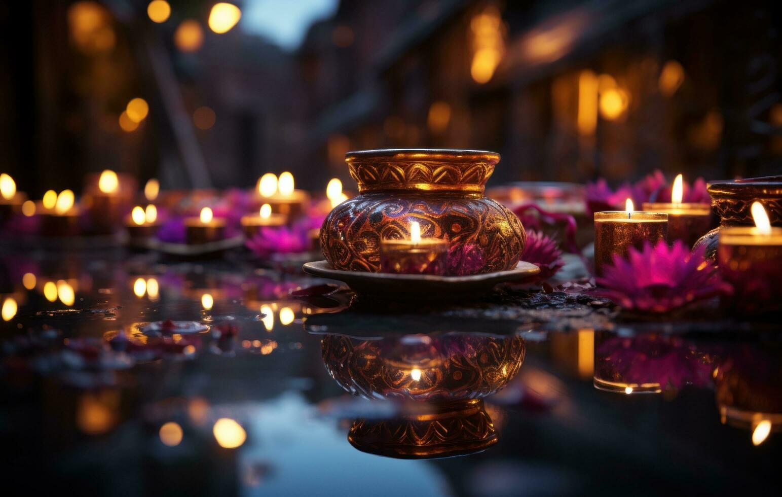 AI generated kashmir to get the maximum tax benefits from the diwali festivities photo