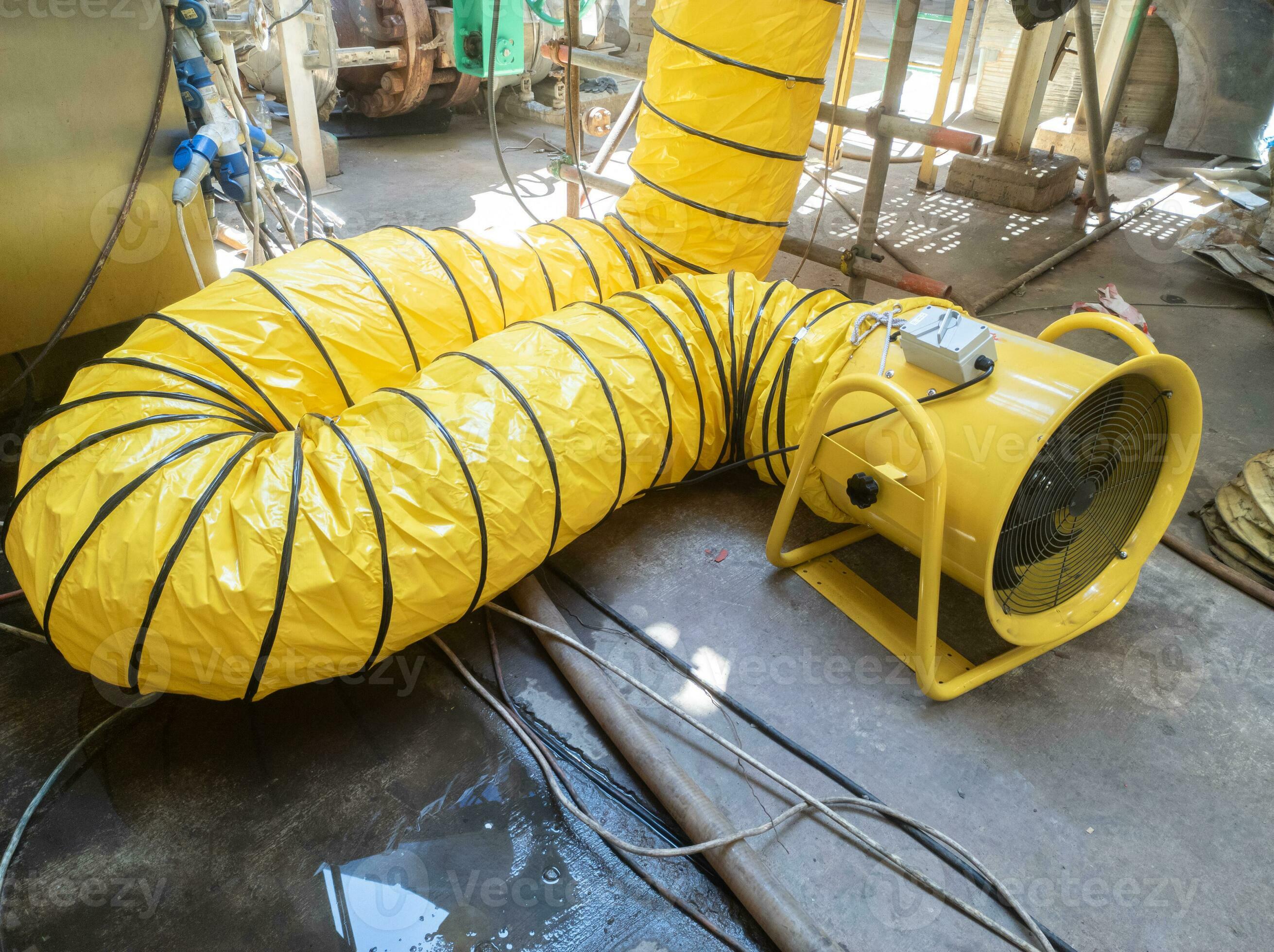 Air blowers with proboscis are used to blow air when working in