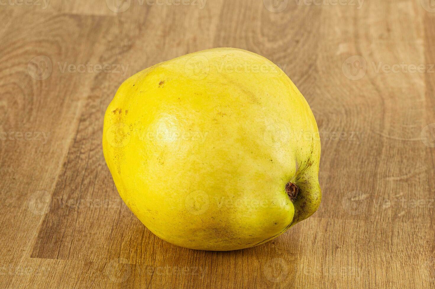 Ripe sweet organic quince fruit photo