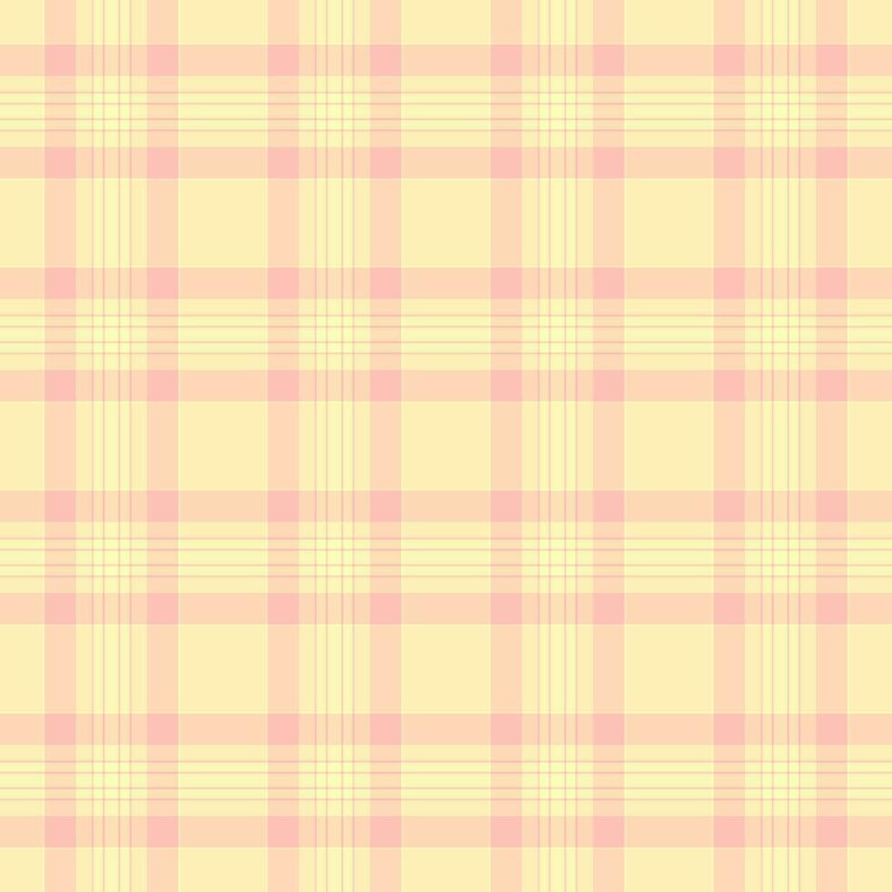 Plaid background vector of textile fabric seamless with a pattern check texture tartan.