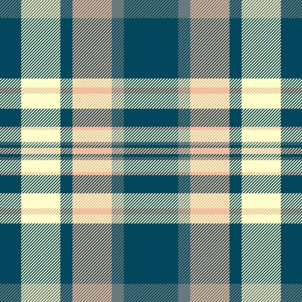Pattern textile texture of tartan background check with a plaid seamless fabric vector. vector