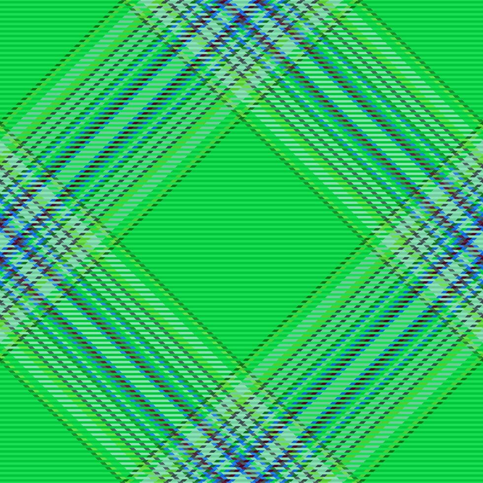 Seamless check texture of textile pattern fabric with a background tartan plaid vector. vector