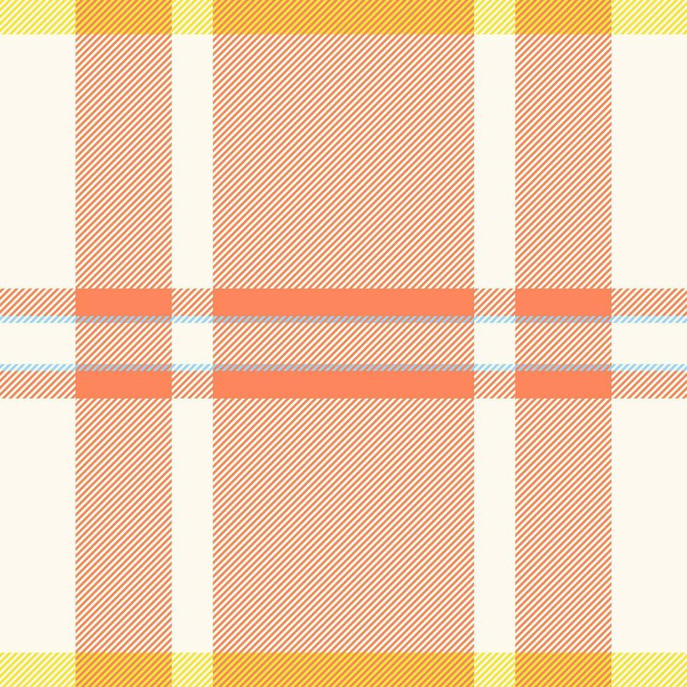 Fabric background texture of tartan check pattern with a vector textile seamless plaid.
