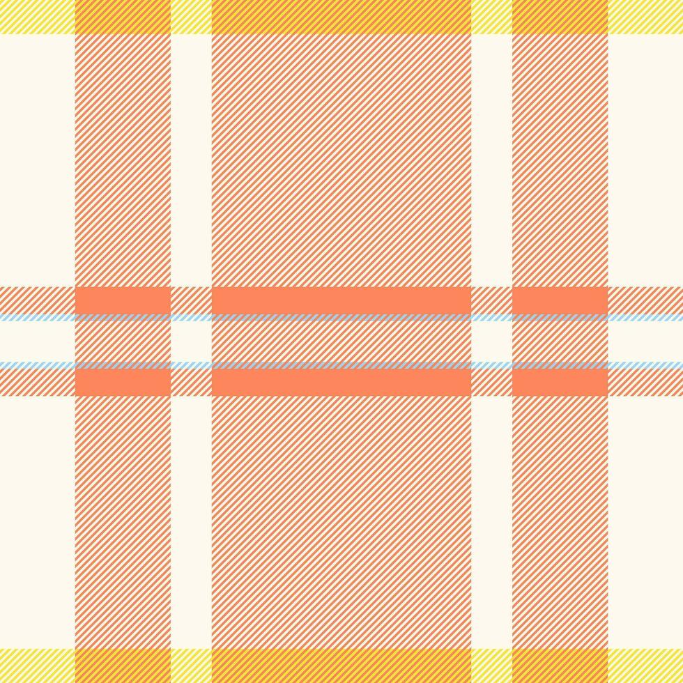 Fabric background texture of tartan check pattern with a vector textile seamless plaid.