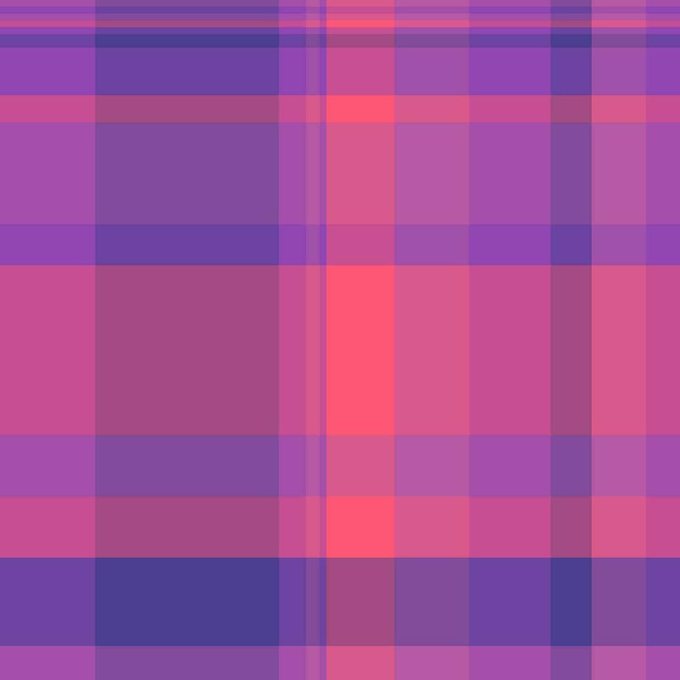 Plaid tartan texture of vector seamless fabric with a pattern textile check background.