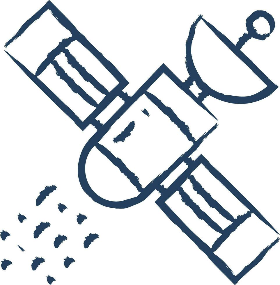 Signal hand drawn vector illustration
