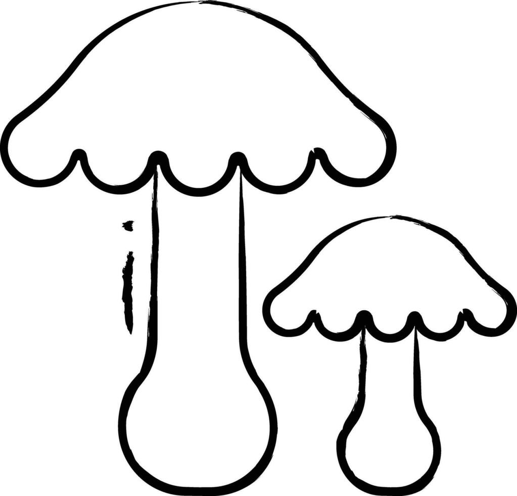 lactarius indigo hand drawn vector illustration