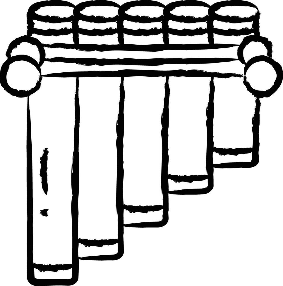 Peruvian hand drawn vector illustration