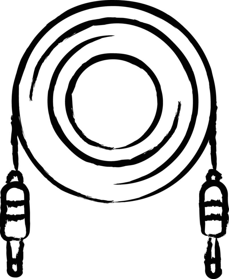 Microphone Cable hand drawn vector illustration 35334376 Vector Art at Vecteezy
