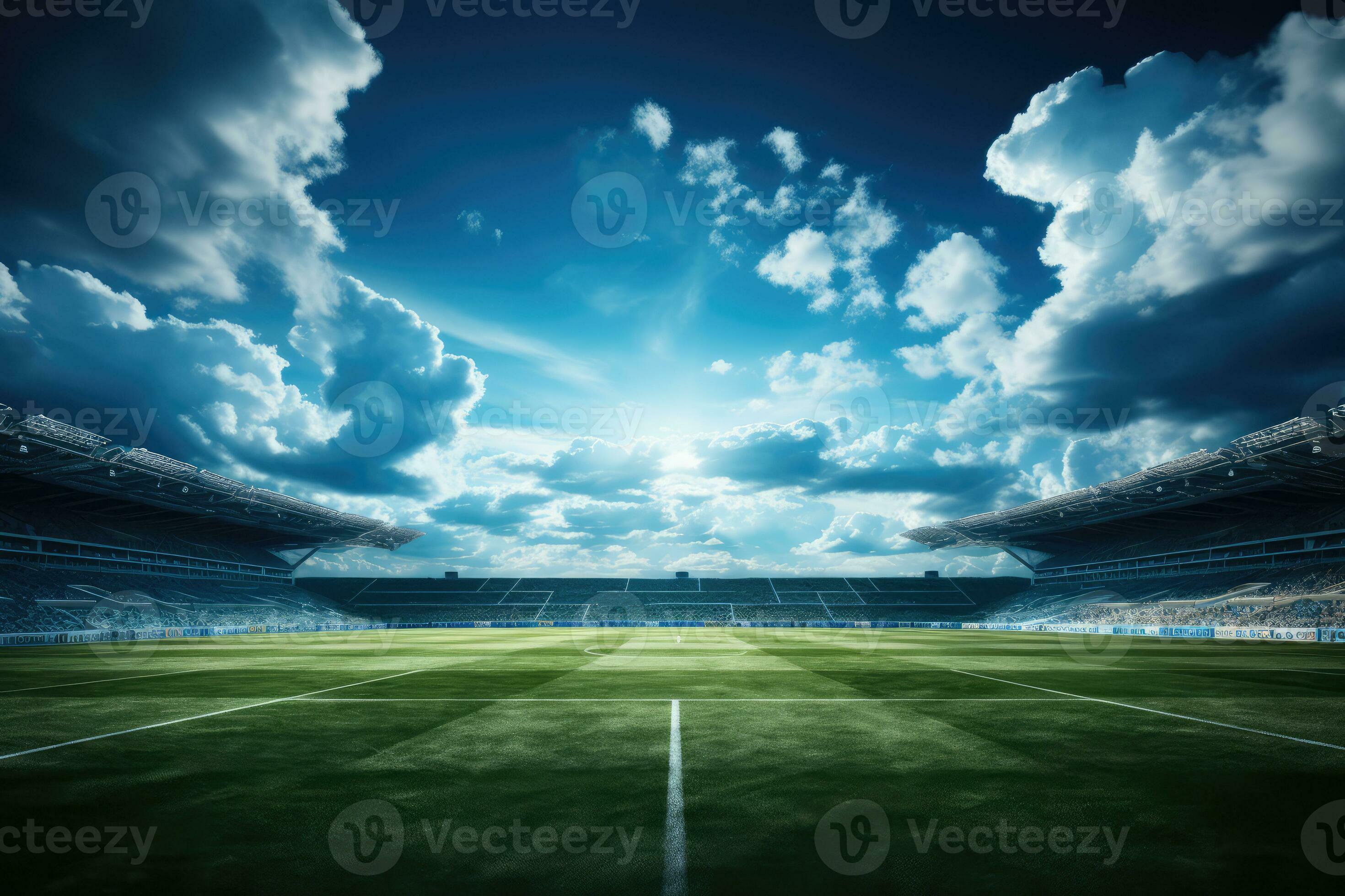 AI generated football stadium at night 35334804 Stock Photo at Vecteezy