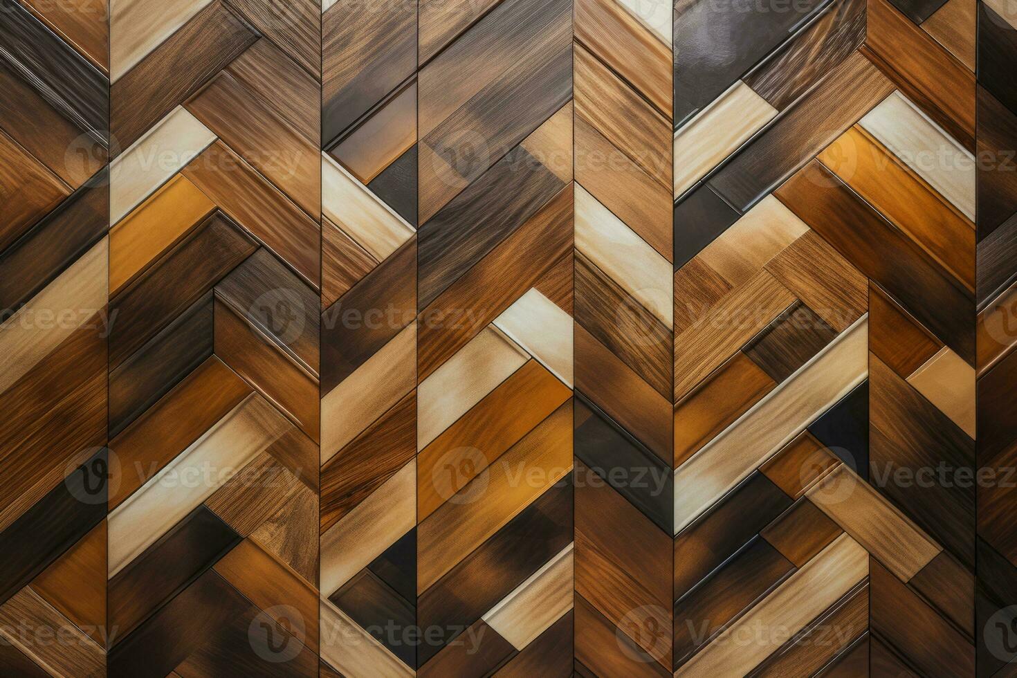 AI generated Empty wooden table and blurred Valentines day background. Generative AI photo