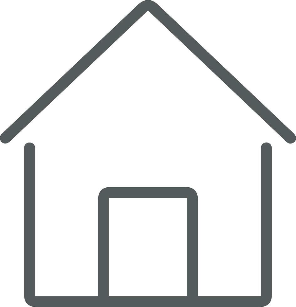 Home homepage icon symbol vector image. Illustration of the house real estate graphic property design image