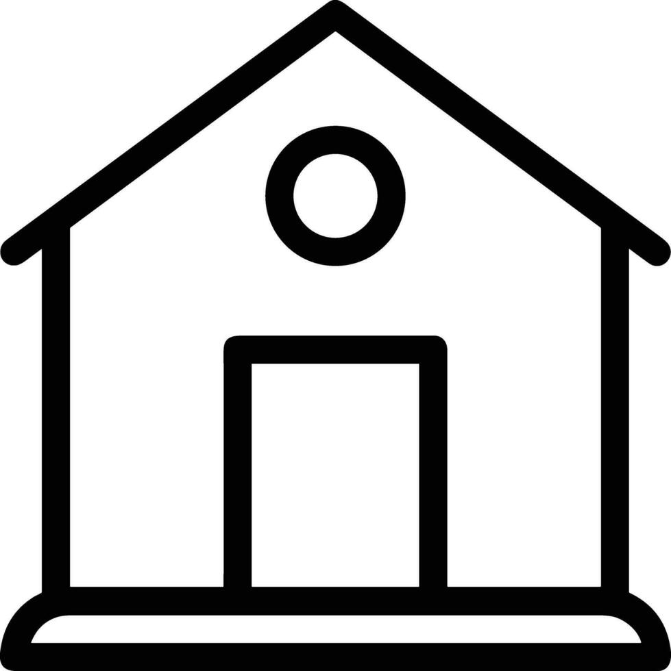 Home homepage icon symbol vector image. Illustration of the house real estate graphic property design image