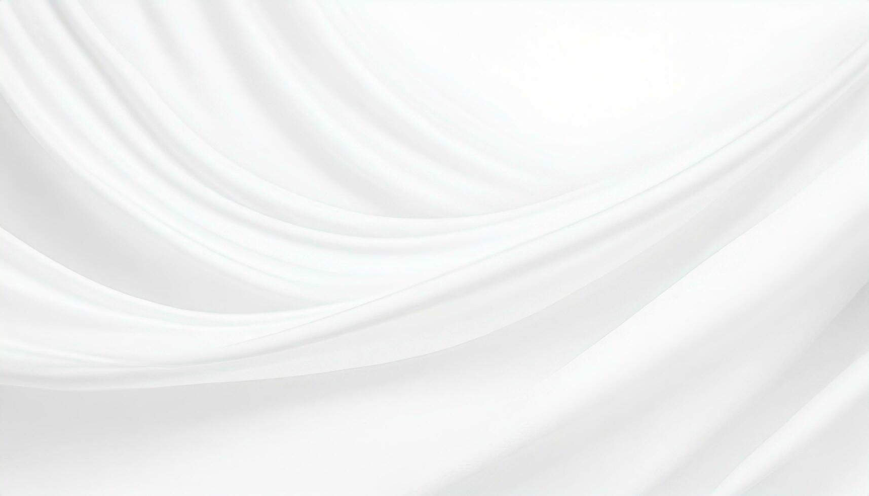 Abstract white background with gentle, flowing waves photo
