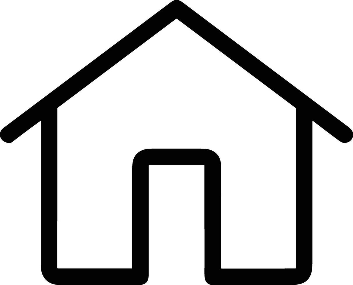 Home homepage icon symbol vector image. Illustration of the house real estate graphic property design image