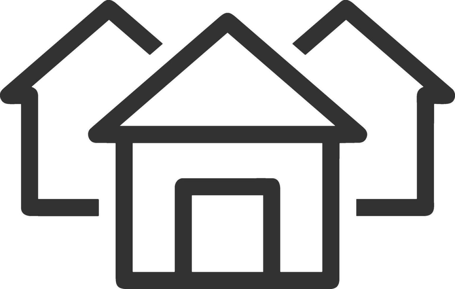 Home homepage icon symbol vector image. Illustration of the house real estate graphic property design image