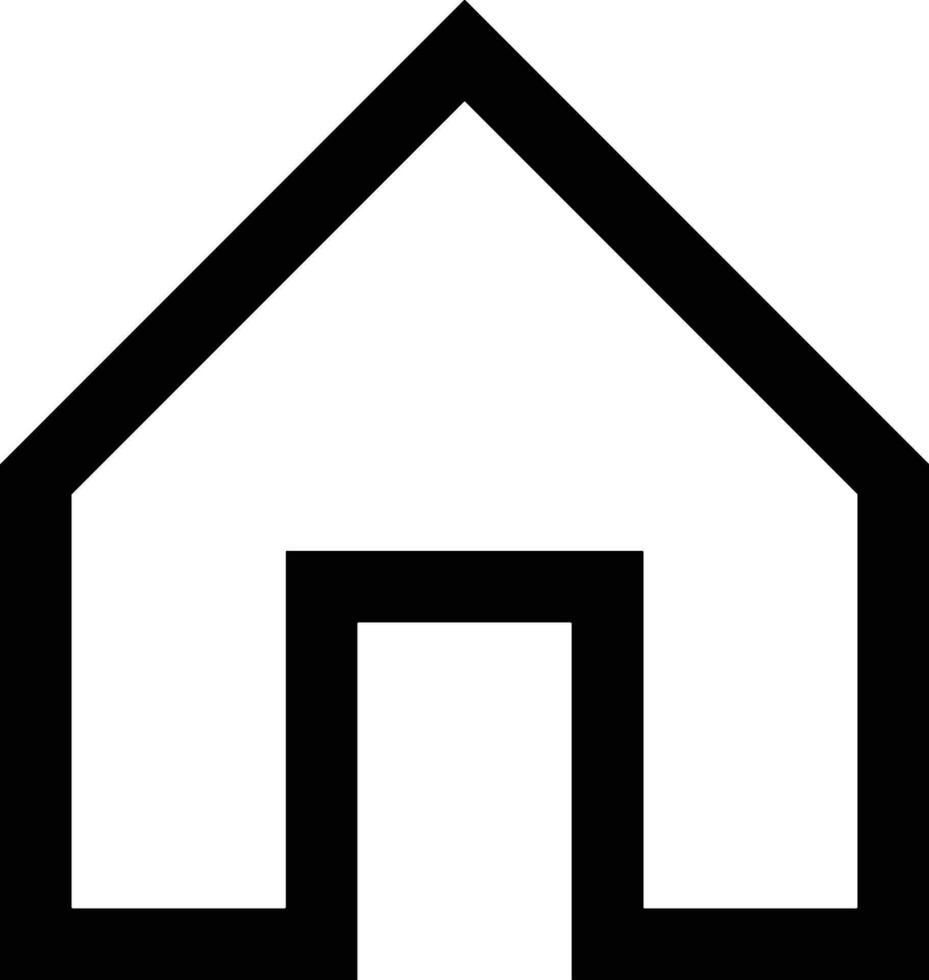 Home homepage icon symbol vector image. Illustration of the house real estate graphic property design image