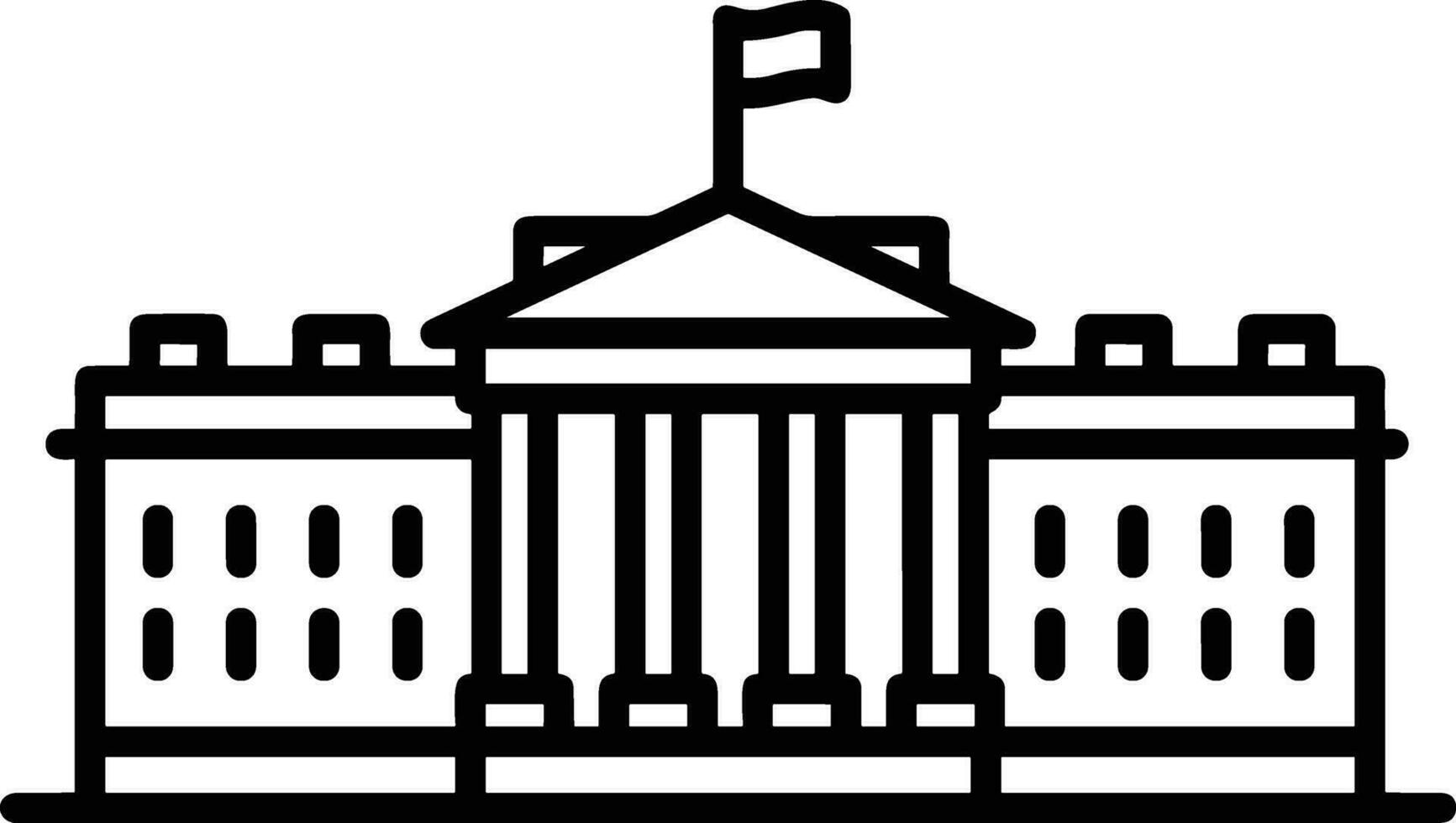 White House Icon Vector Art, Icons, and Graphics for Free Download