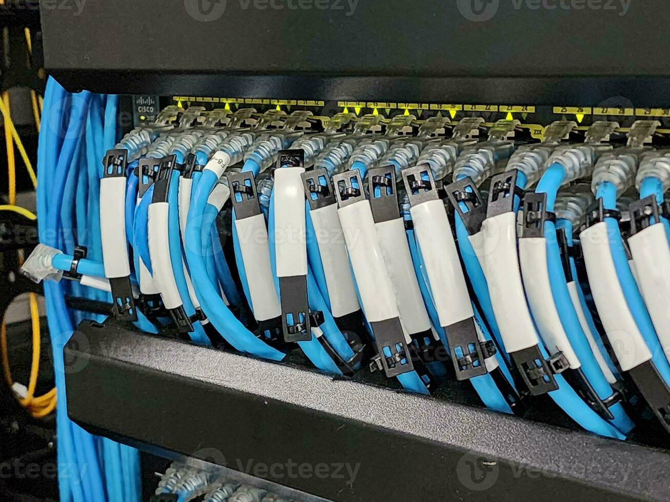 Network system in the server room Global Communications photo