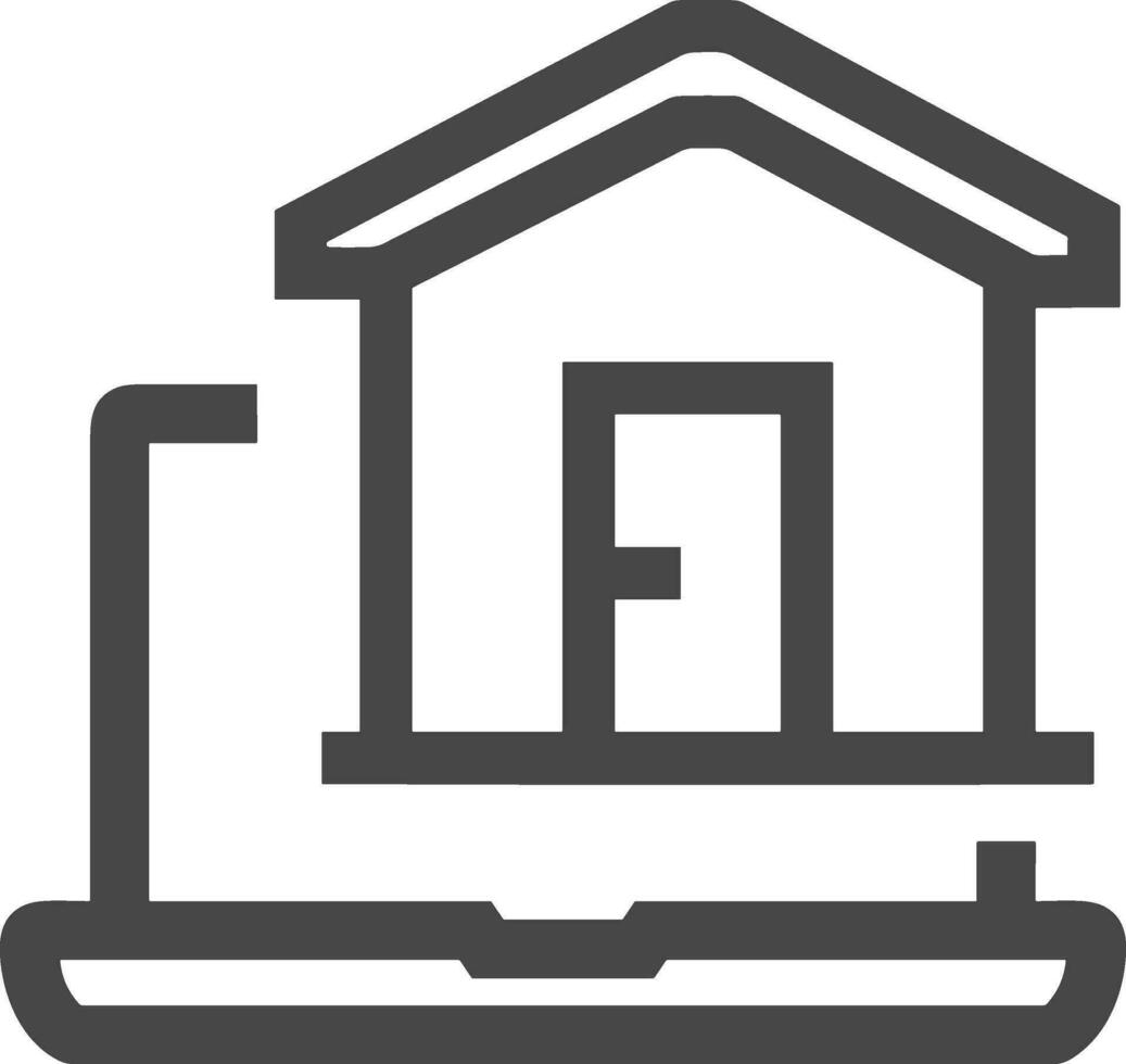 Home homepage icon symbol vector image. Illustration of the house real estate graphic property design image