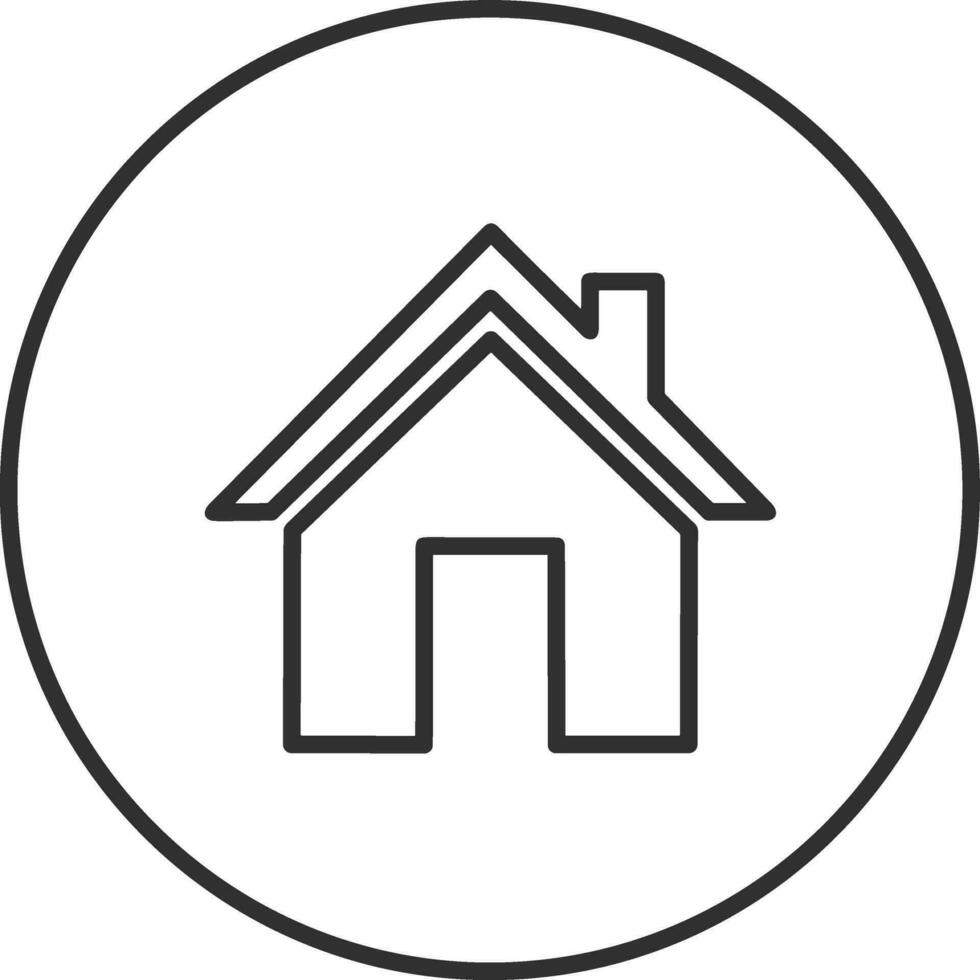 Home homepage icon symbol vector image. Illustration of the house real estate graphic property design image