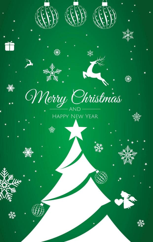 Christmas and new year background disign. vector
