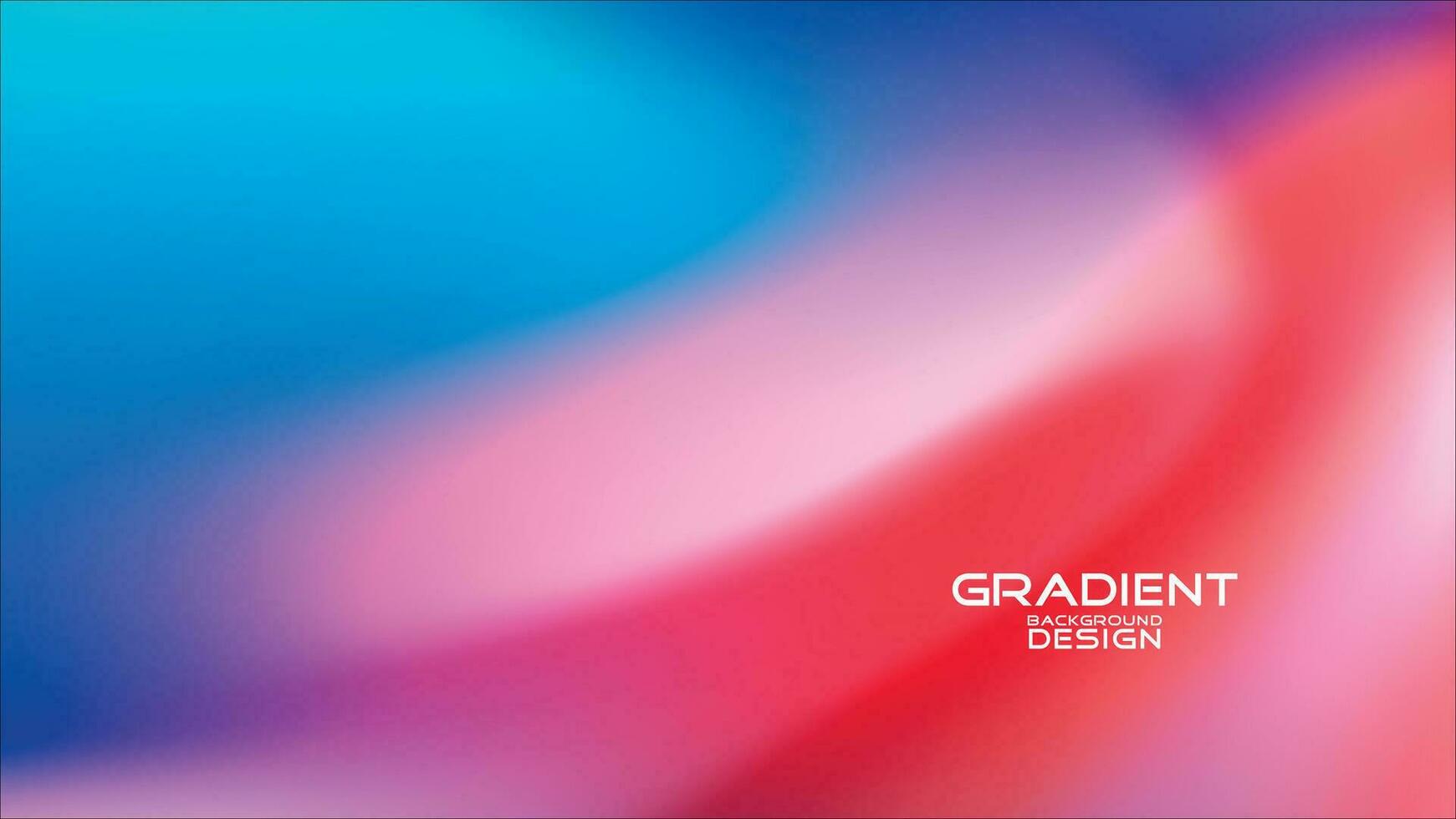 Colorful gradient abstract background design. vector