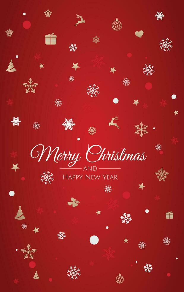 Christmas and new year background disign. vector