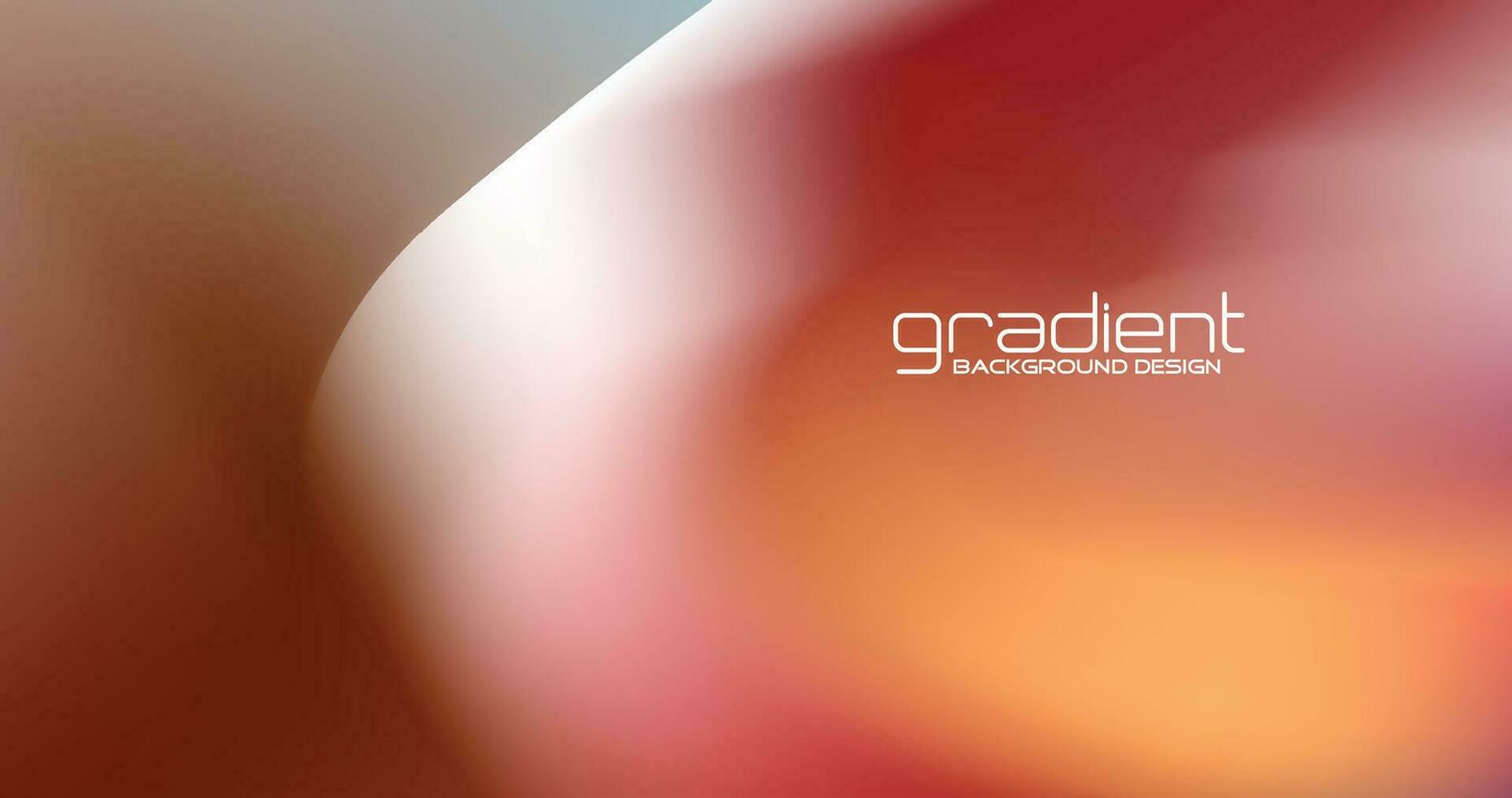 Colorful gradient abstract background design. vector