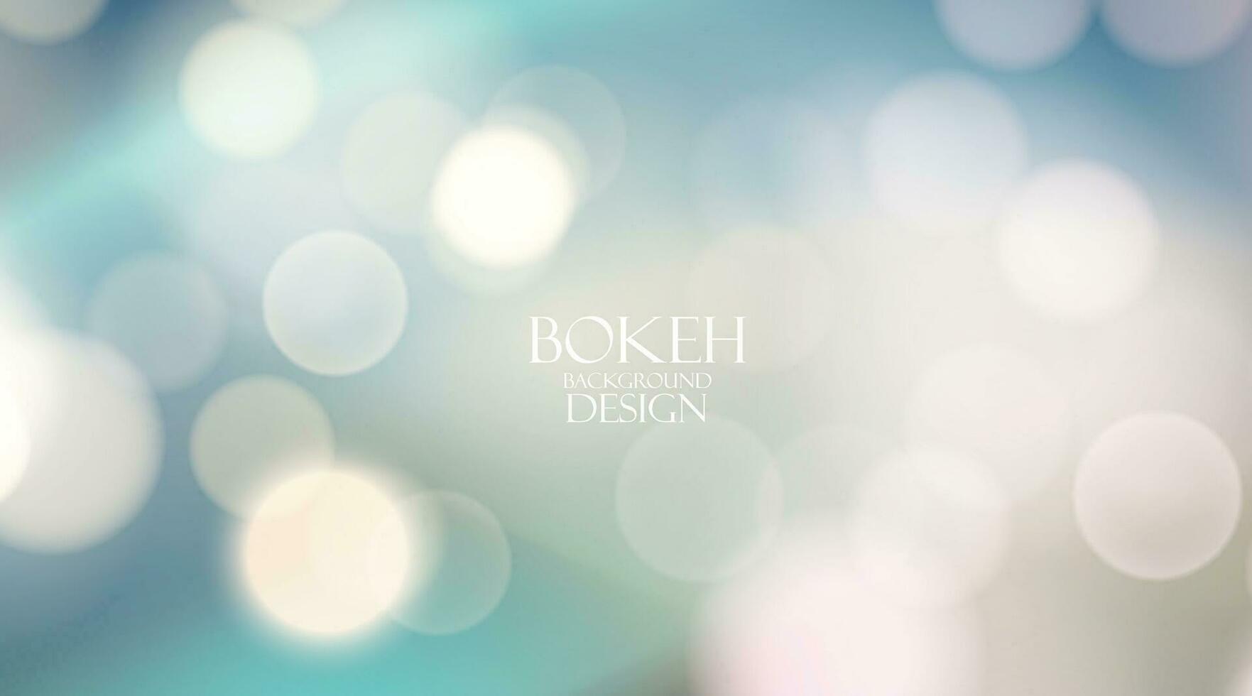 Colorful bokeh light background design. vector