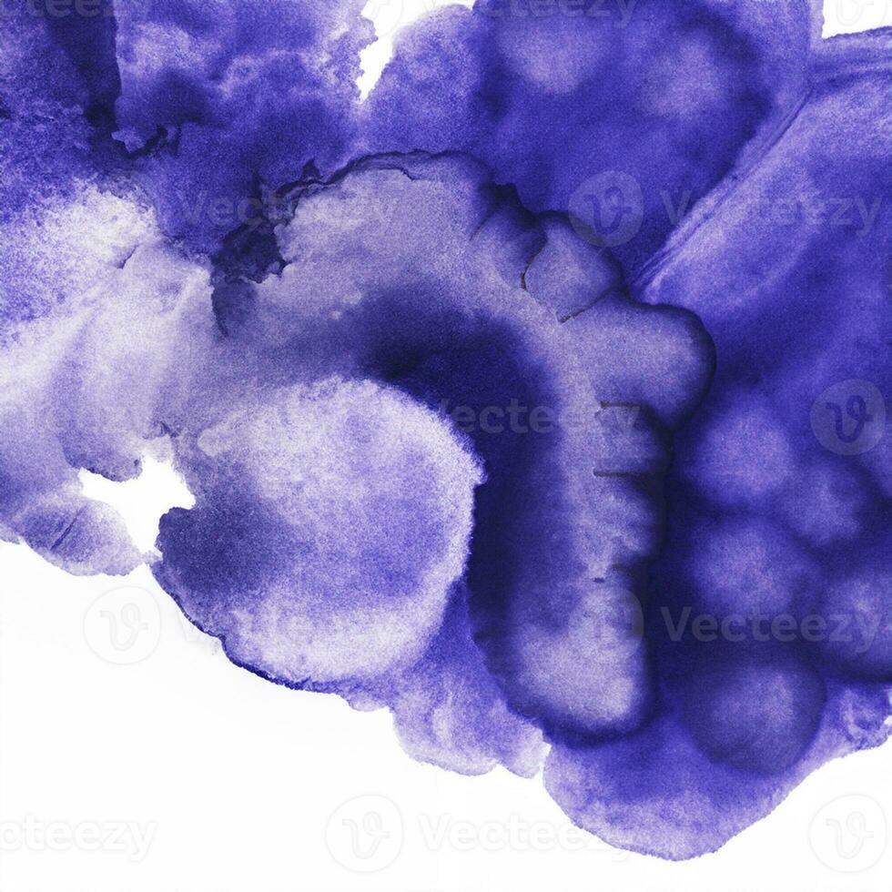 abstract watercolor isolated on white background photo