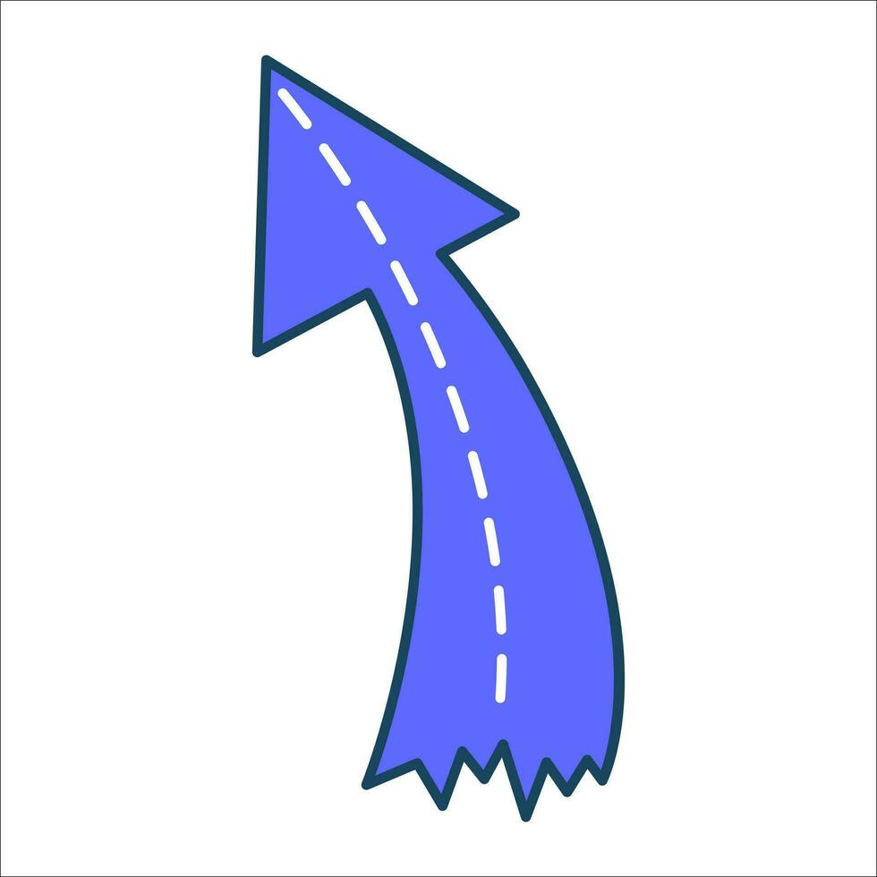 flecha símbolos vector. flecha icono vector ilustración. vistoso flecha símbolos
