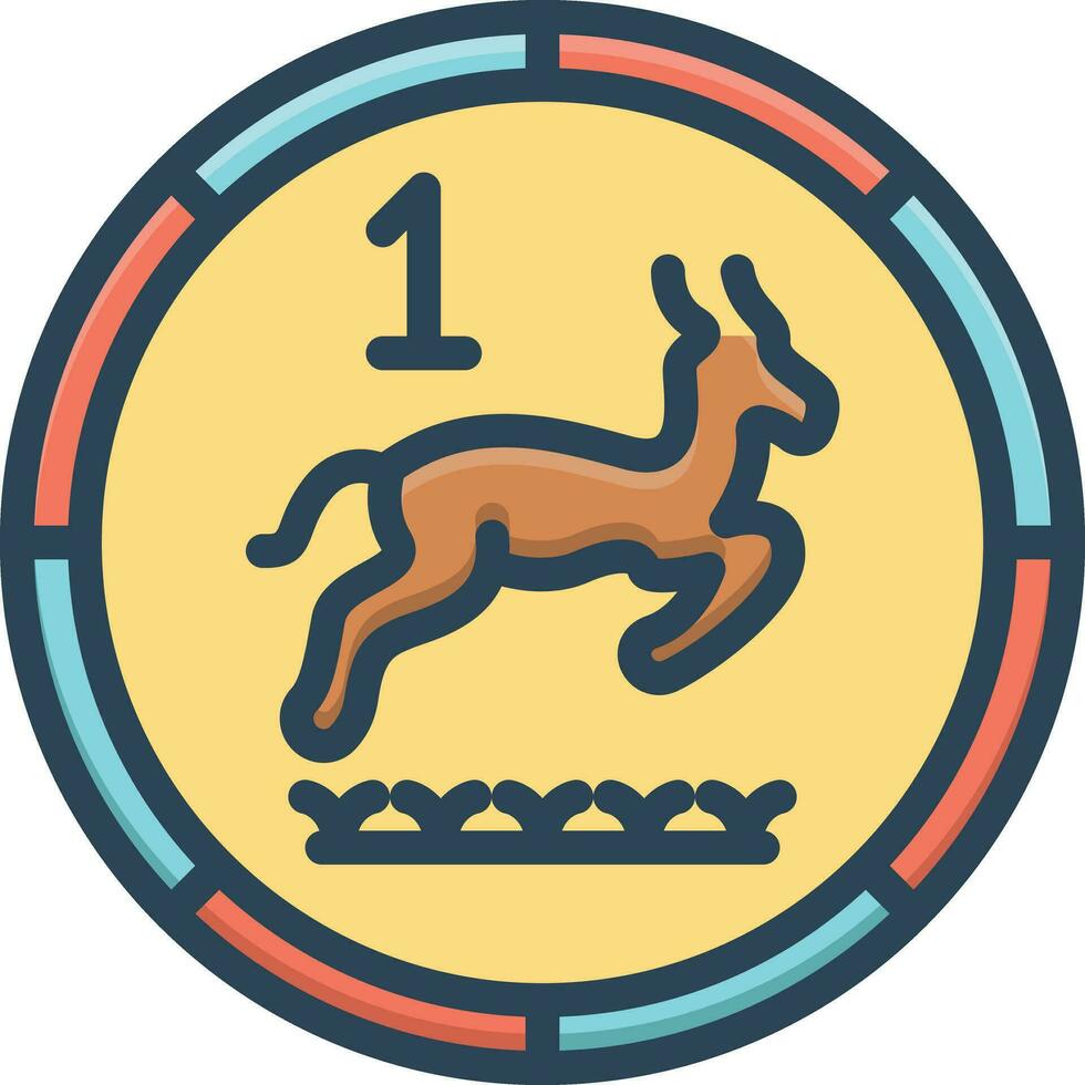 color icon for rand vector