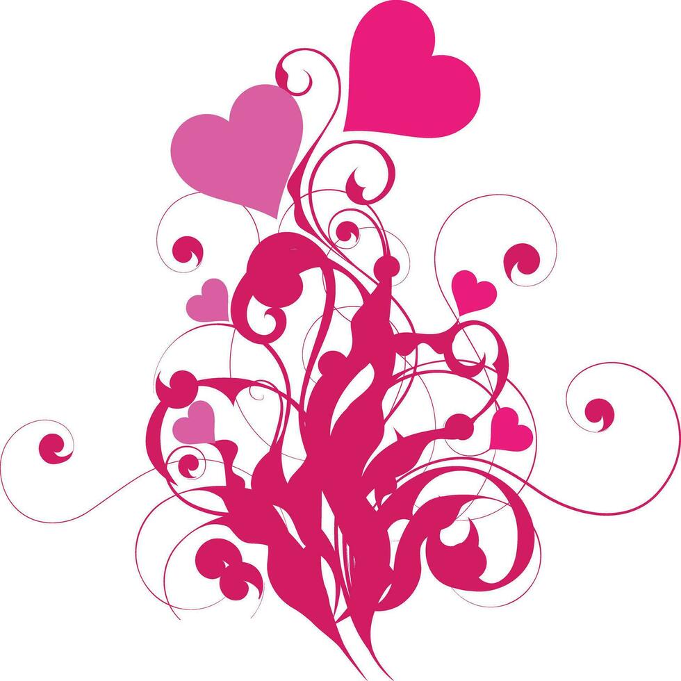 Abstract Love Illustration vector