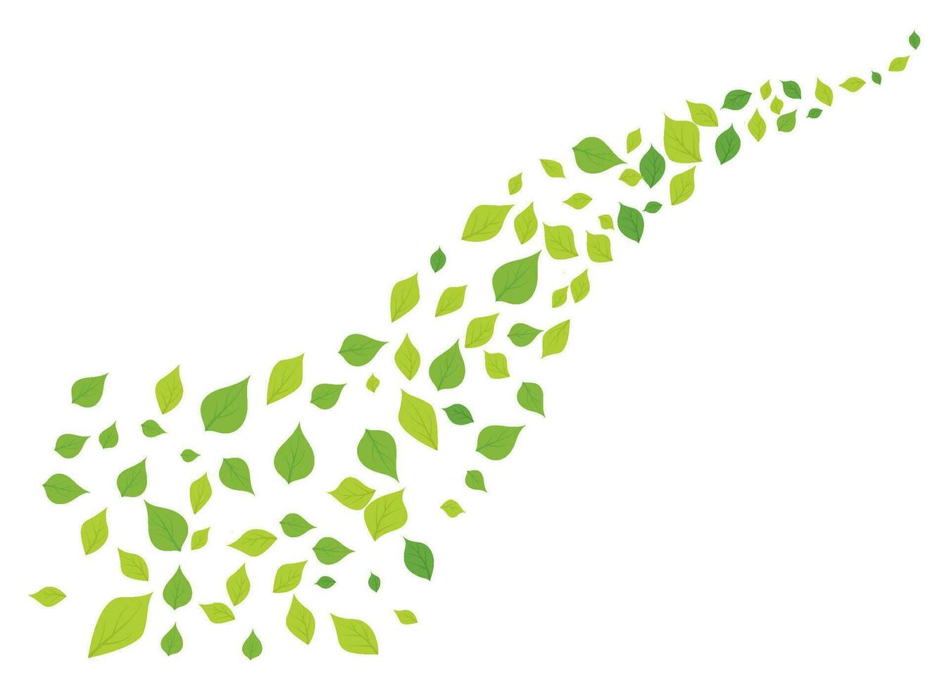 Eco nature Leaf Background Vector Illustration