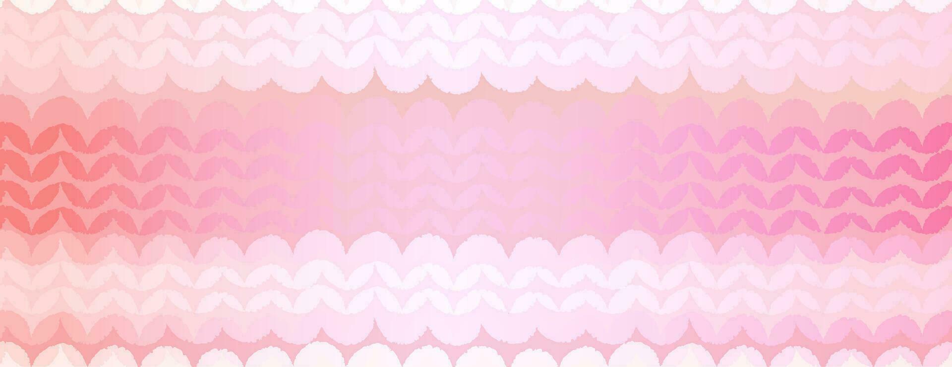 Trendy abstract vector geometric background. Modern color transition peach fuzz gradient fon with line wave. Suit for poster, cover, banner, brochure, website, sale, back, border