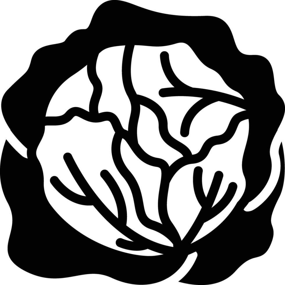 solid icon for cole vector