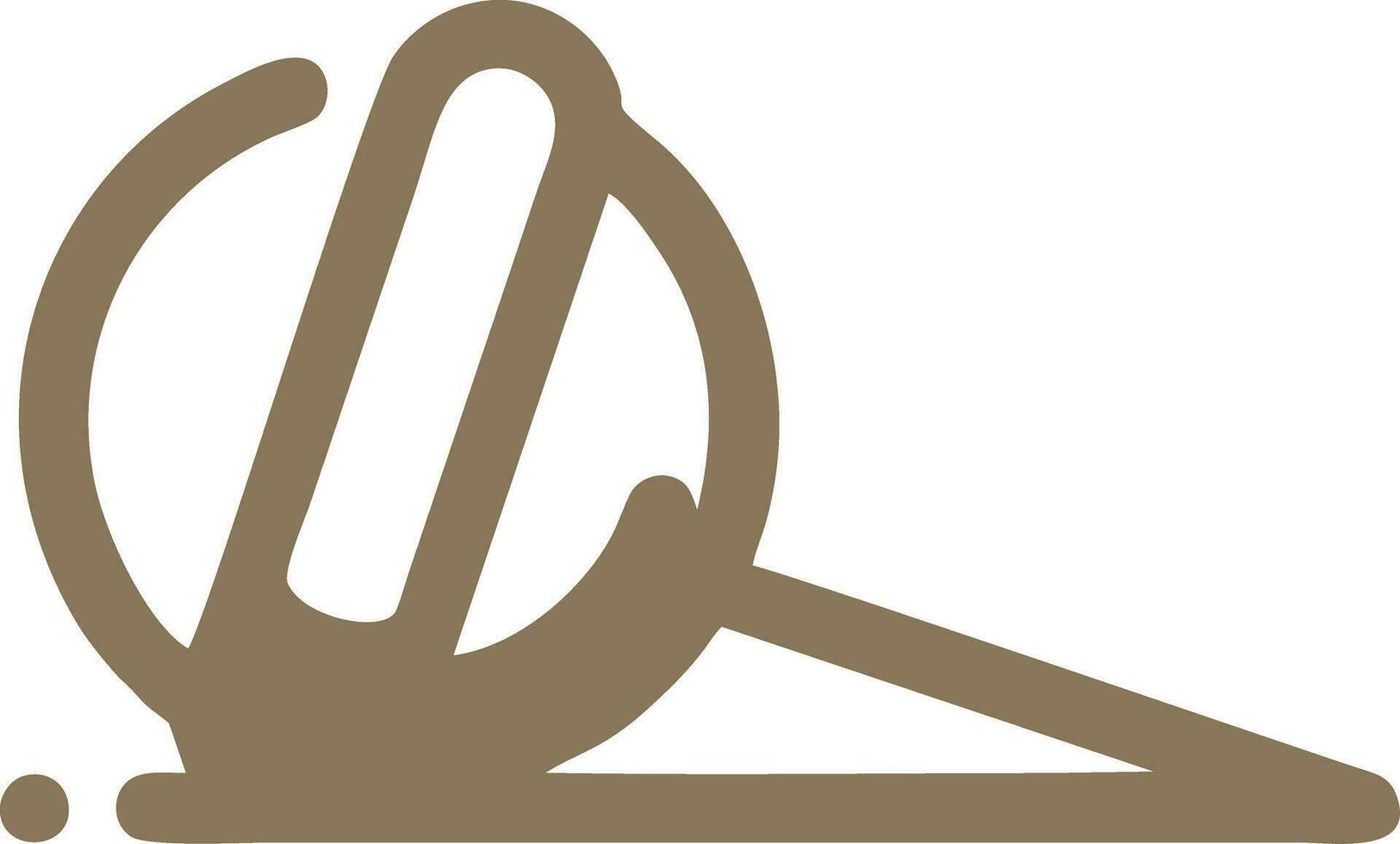 Logo cake icon food vector