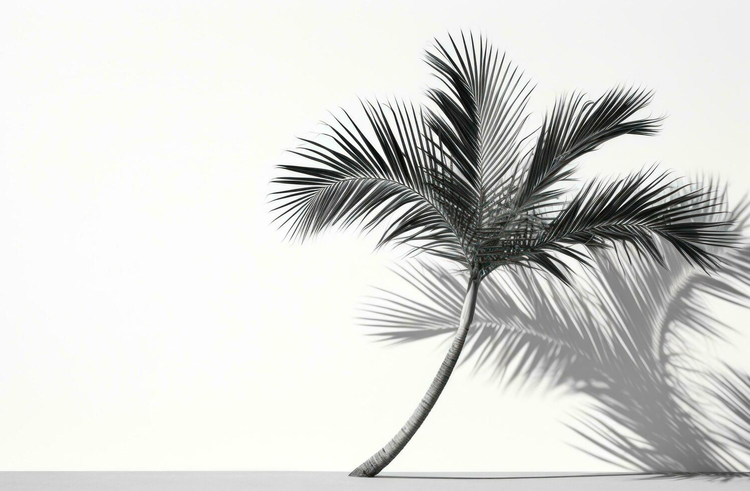 AI generated this is a picture of a palm tree, photo