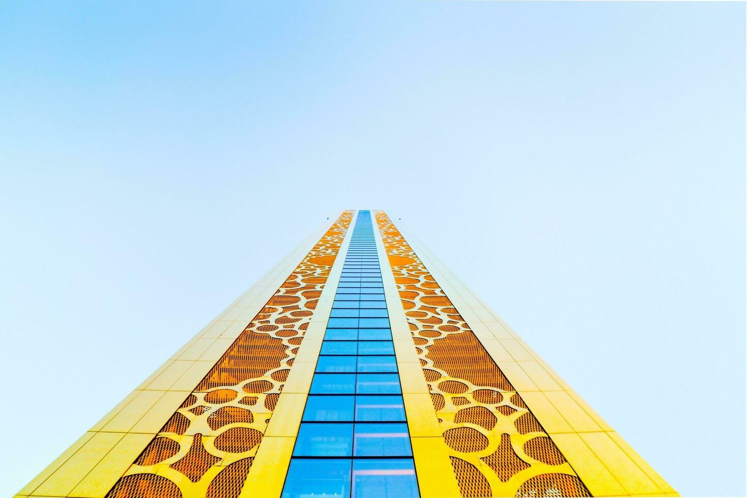 Dubai, UAE, 2022 - Dubai Frame. Golden Dubai Frame - New attraction in Dubai, Amazing Architecture, United Arab Emirates sightseeing attractions photo
