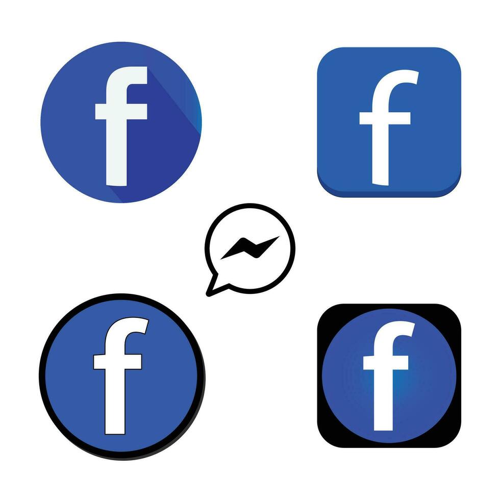 diseño de icono de vector de redes sociales