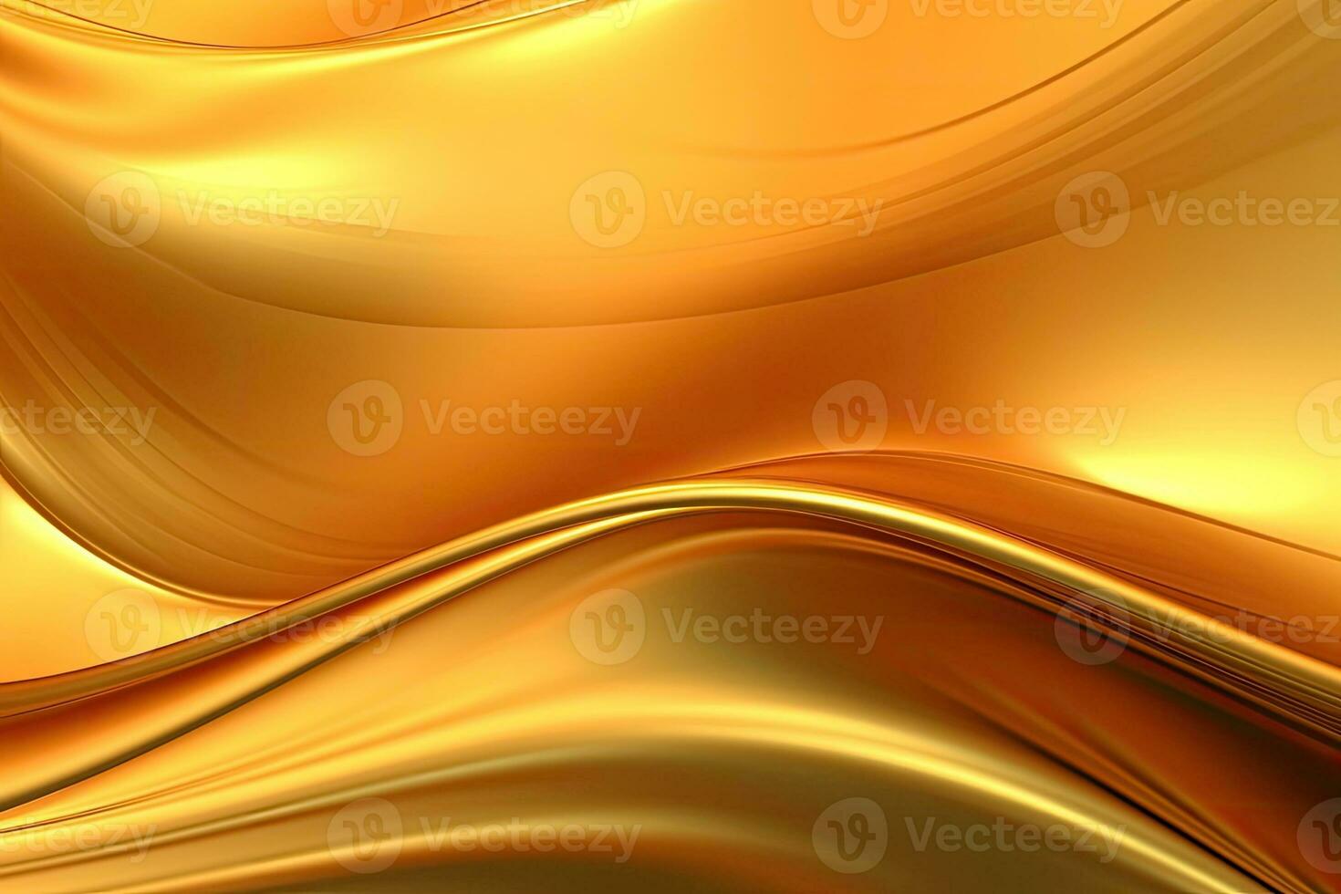 AI generated Gold background or texture and gradients shadow. AI Generative. photo