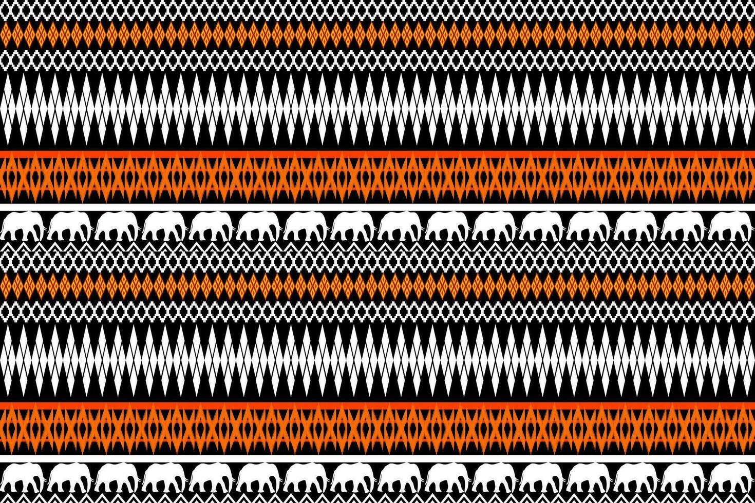 Geometric ethnic aztec embroidery style.Figure ikat oriental traditional art pattern.Design for ethnic background,wallpaper,fashion,clothing,wrapping,fabric,element,sarong,graphic,vector illustration. vector
