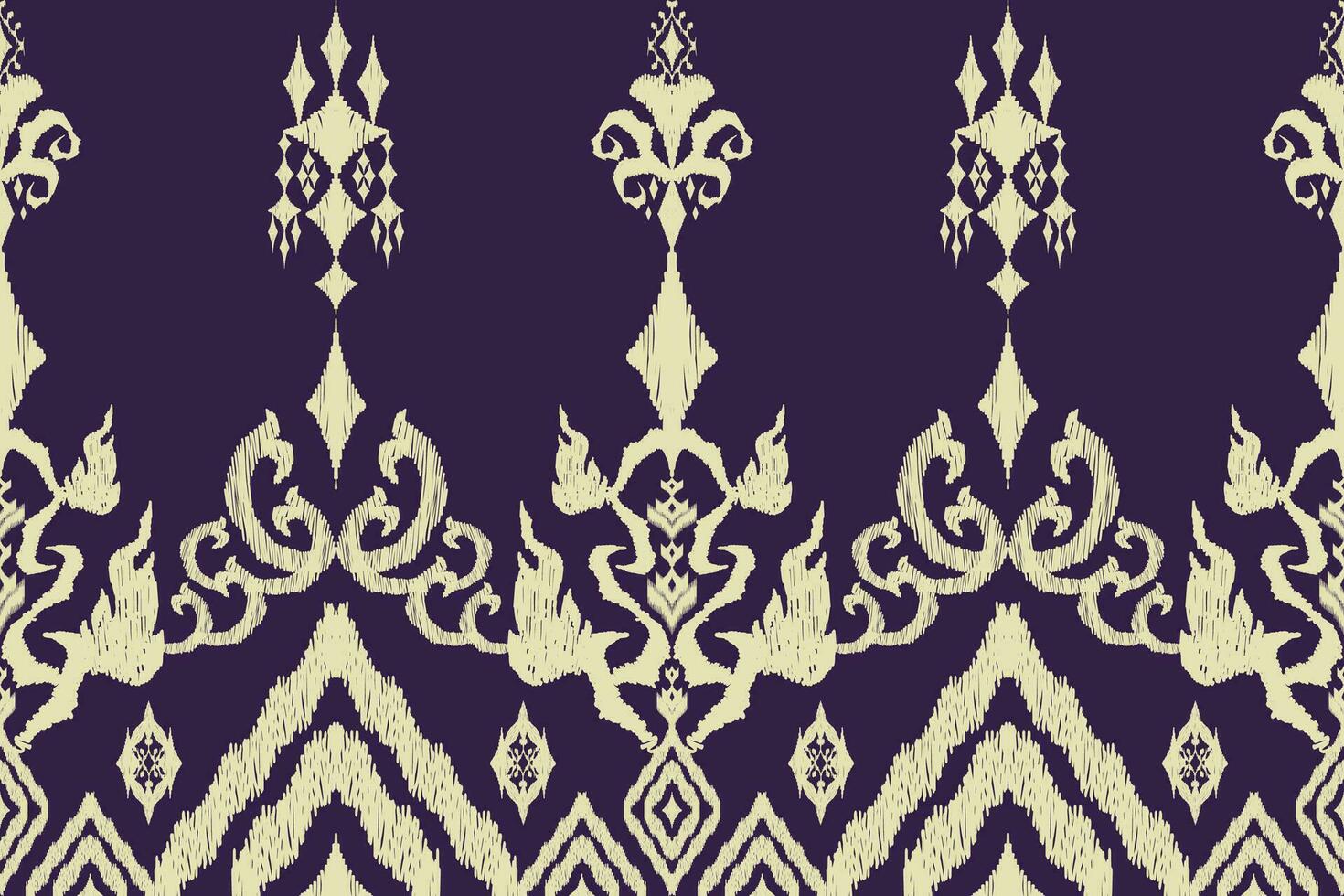 geométrico étnico azteca bordado estilo.figura ikat oriental tradicional Arte patrón de diseño para étnico fondo,fondo de pantalla,moda,ropa,envoltura,tela,elemento,pareo,gráfico,vector ilustración. vector