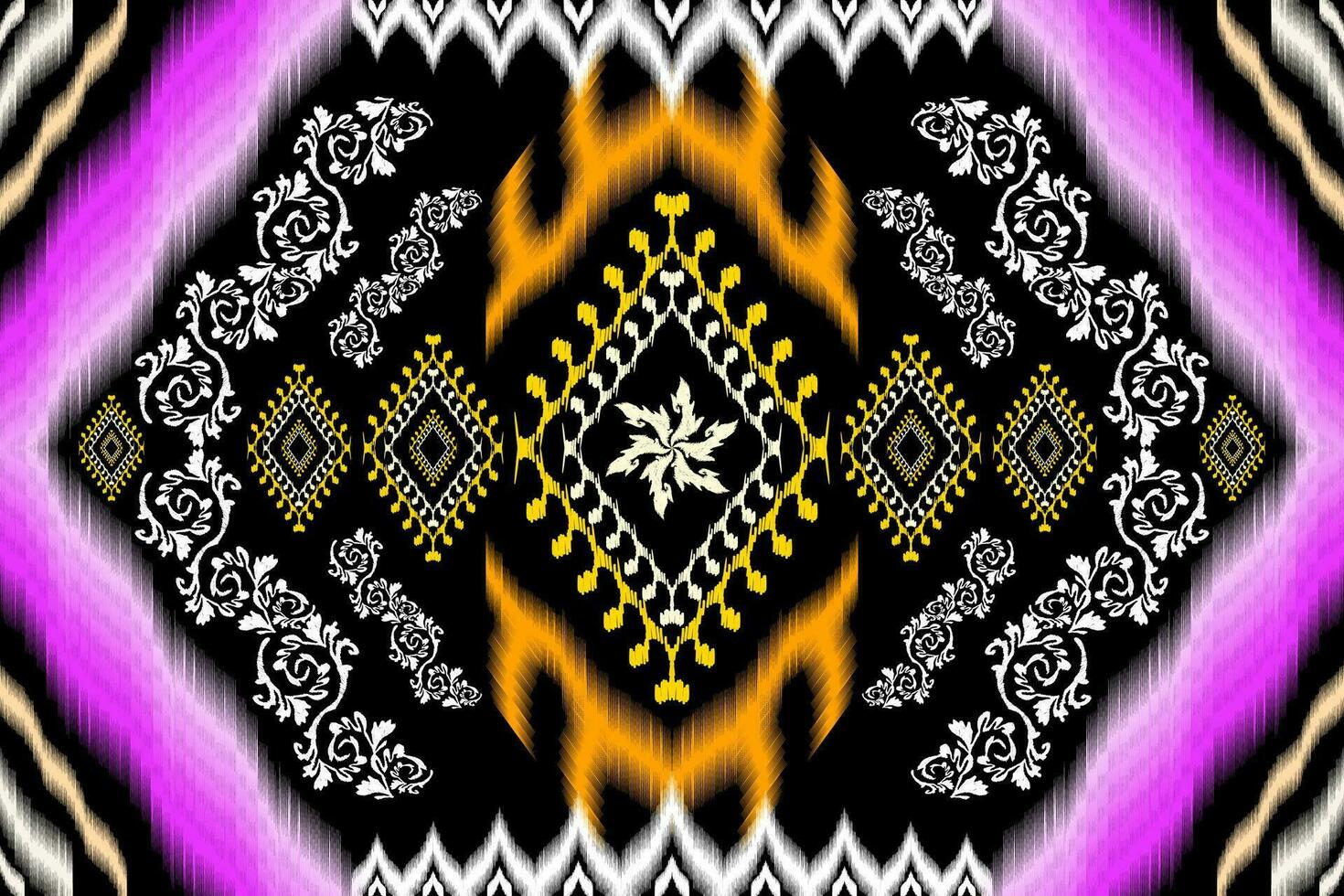 geométrico étnico azteca bordado estilo.figura ikat oriental tradicional Arte patrón de diseño para étnico fondo,fondo de pantalla,moda,ropa,envoltura,tela,elemento,pareo,gráfico,vector ilustración. vector