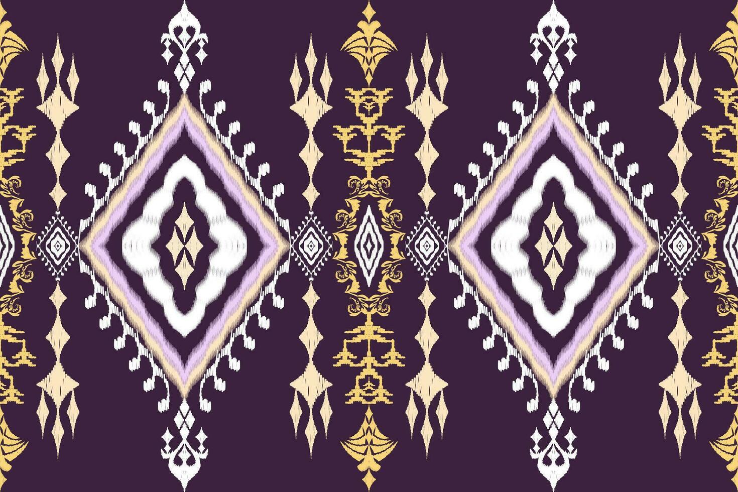 geométrico étnico azteca bordado estilo.figura ikat oriental tradicional Arte patrón de diseño para étnico fondo,fondo de pantalla,moda,ropa,envoltura,tela,elemento,pareo,gráfico,vector ilustración. vector