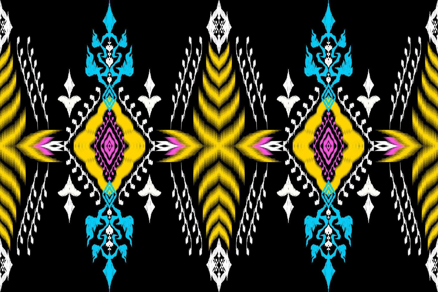 geométrico étnico azteca bordado estilo.figura ikat oriental tradicional Arte patrón de diseño para étnico fondo,fondo de pantalla,moda,ropa,envoltura,tela,elemento,pareo,gráfico,vector ilustración. vector