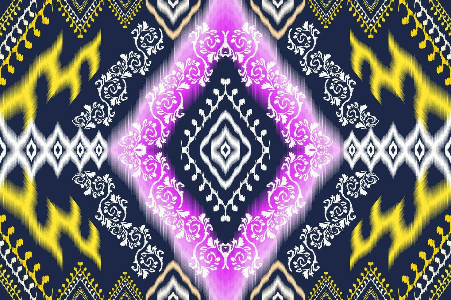 geométrico étnico azteca bordado estilo.figura ikat oriental tradicional Arte patrón de diseño para étnico fondo,fondo de pantalla,moda,ropa,envoltura,tela,elemento,pareo,gráfico,vector ilustración. vector